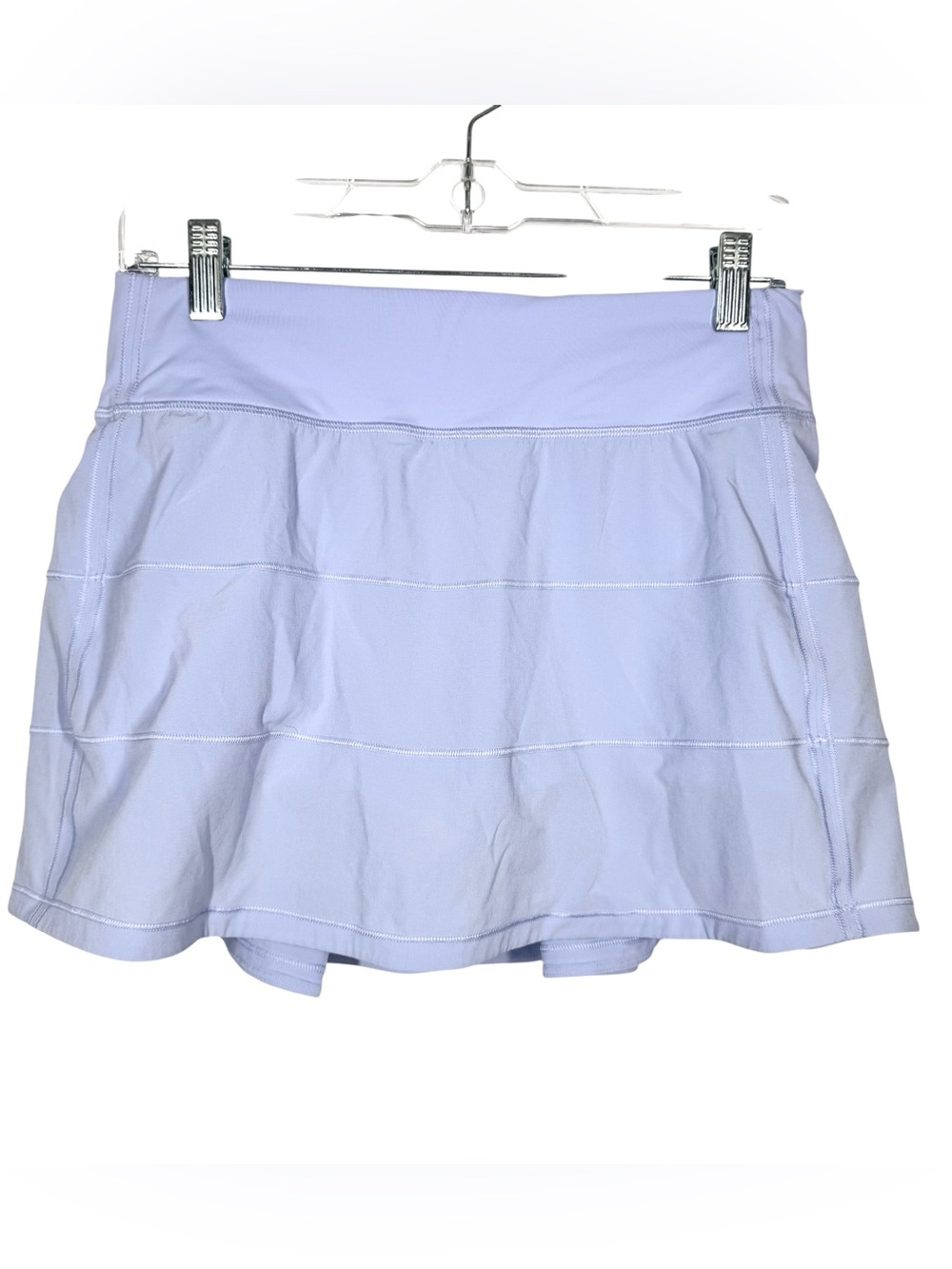 Lululemon Skirt Women 6 Purple Lilac Pace Rival Skort Stretch Pleats Tennis Golf